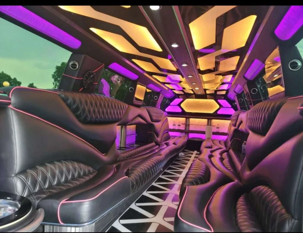 Thornton Colorado white Cadillac Escalade stretch limo